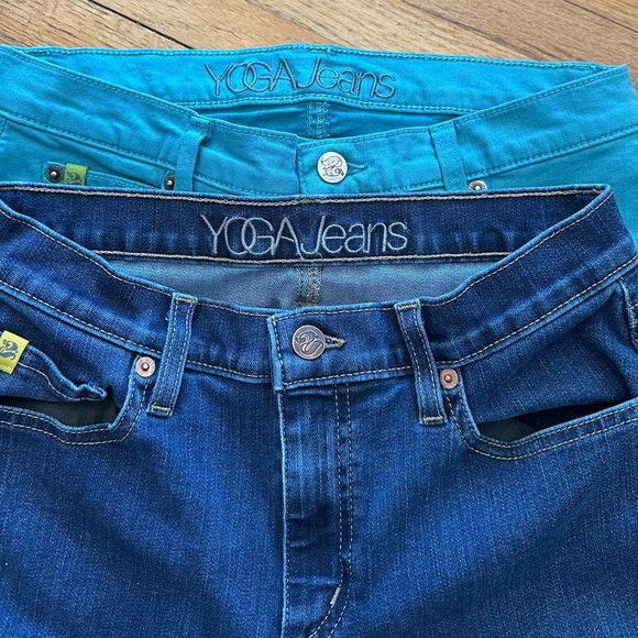 TWO pair EUC Yoga Jeans - Picture 1 of 14